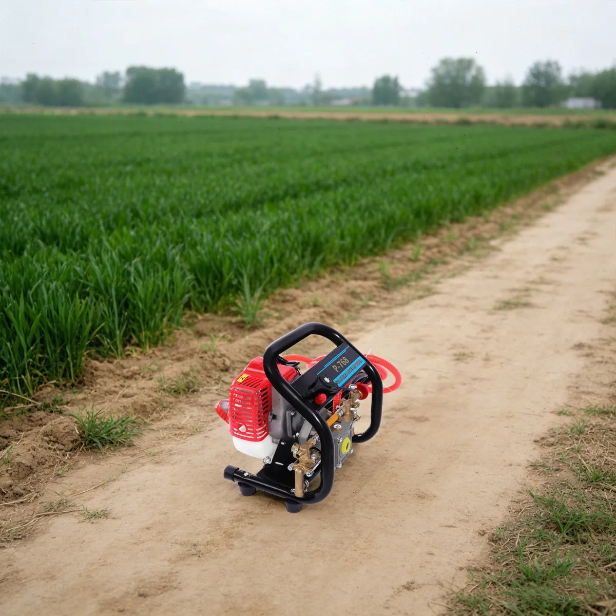 High Pressure Sprayer, Portable Sprayers, Two-Stroke Engine, Garden Agricultural Spraying, Car Washing, Orchard, Adjustable Nozzle, Powerful Durable Performance, Easy Start Machine, Handheld