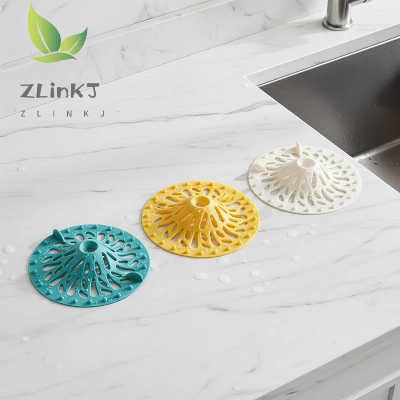 Premium Hair Catcher Drain Strainer Stops Shower Sink Clogs