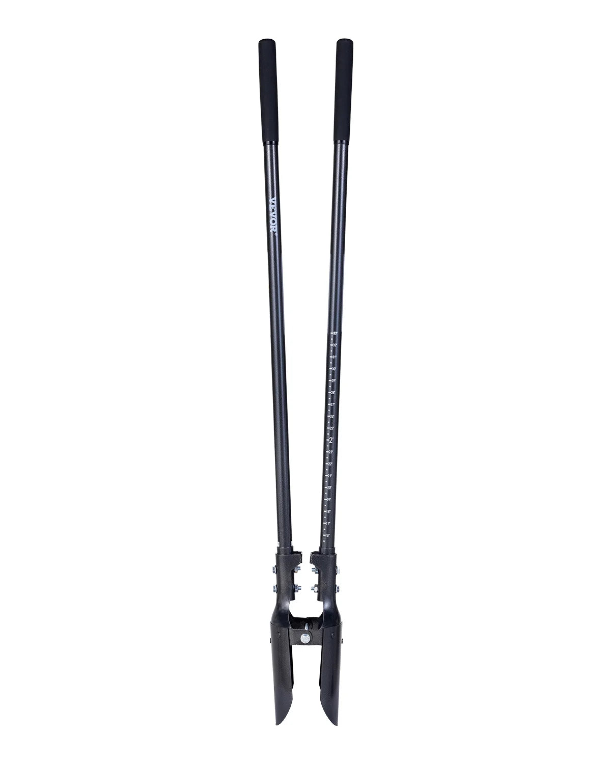 Heavy Duty Manual Post Hole Digger With Scale Markings