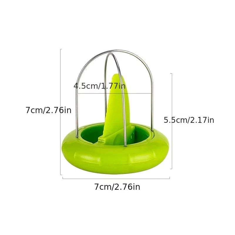 Stainless Steel Kiwi Peeler And Fruit Slicing Kitchen Tool