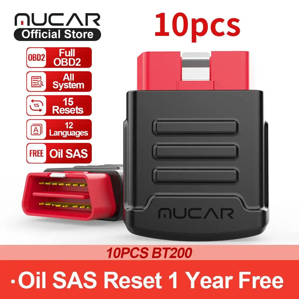 MUCAR BT200 OBD2 Bluetooth WiFi Automotive Diagnostic Scanner