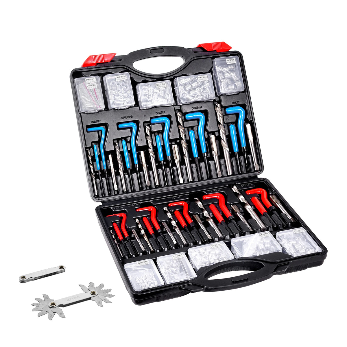 SucceBuy Helicoil Thread Repair Kit With SAE And Metric Inserts