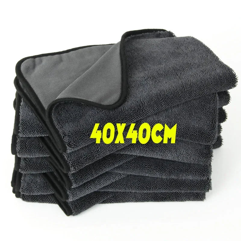 Professional Microfiber Car Wash Towels Fast Drying And Ultra Absorbent Cloths