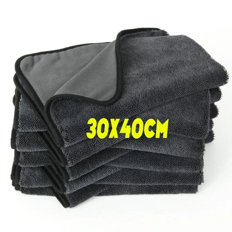 Professional Microfiber Car Wash Towels Fast Drying And Ultra Absorbent Cloths