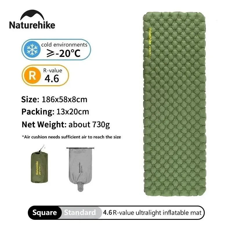 Naturehike Ultralight R4.6 Insulated Inflatable Sleeping Pad