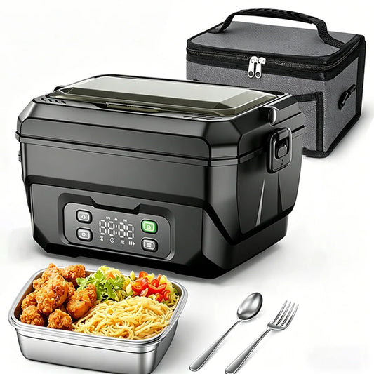 Electric Heating Lunch Box USB Warmer With Display Screen
