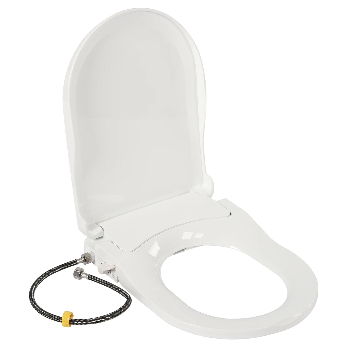 Non Electric Bidet Toilet Seat With Dual Nozzle Cleaning System