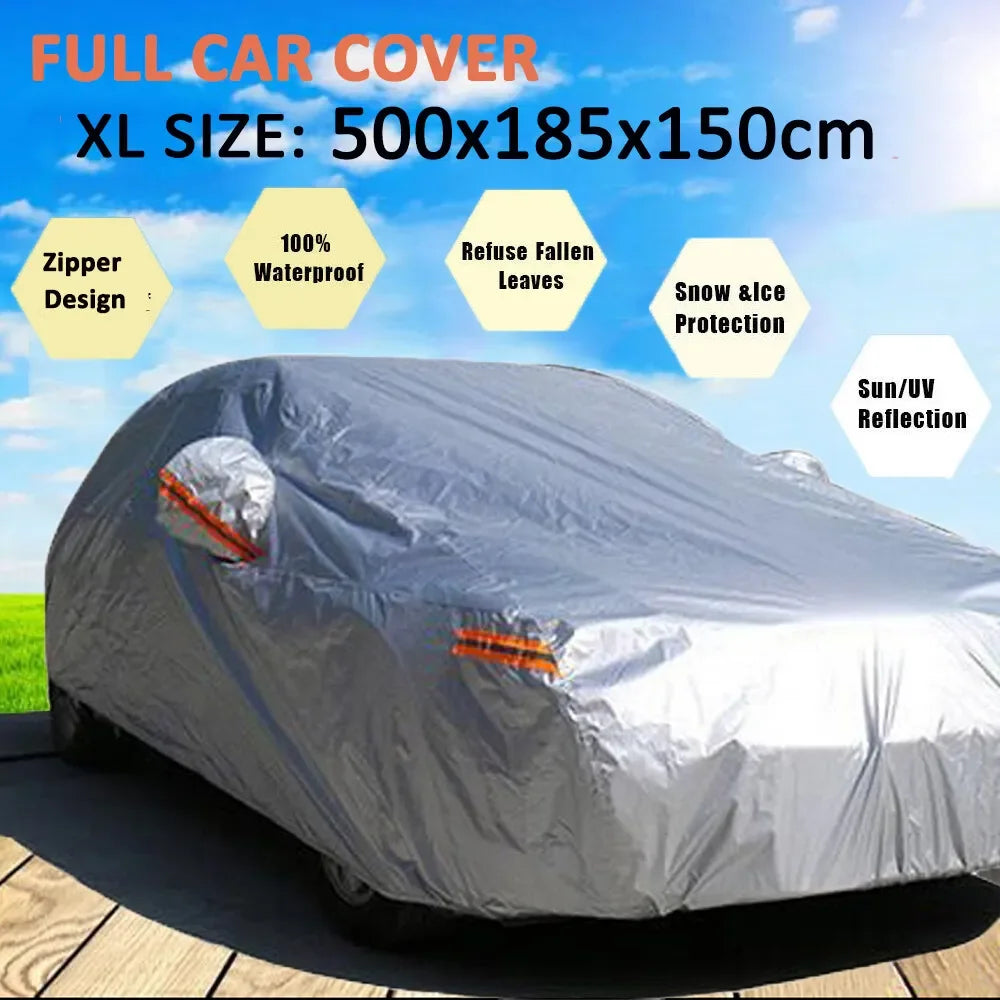 Outdoor Car Cover With UV Dust And Scratch Protection