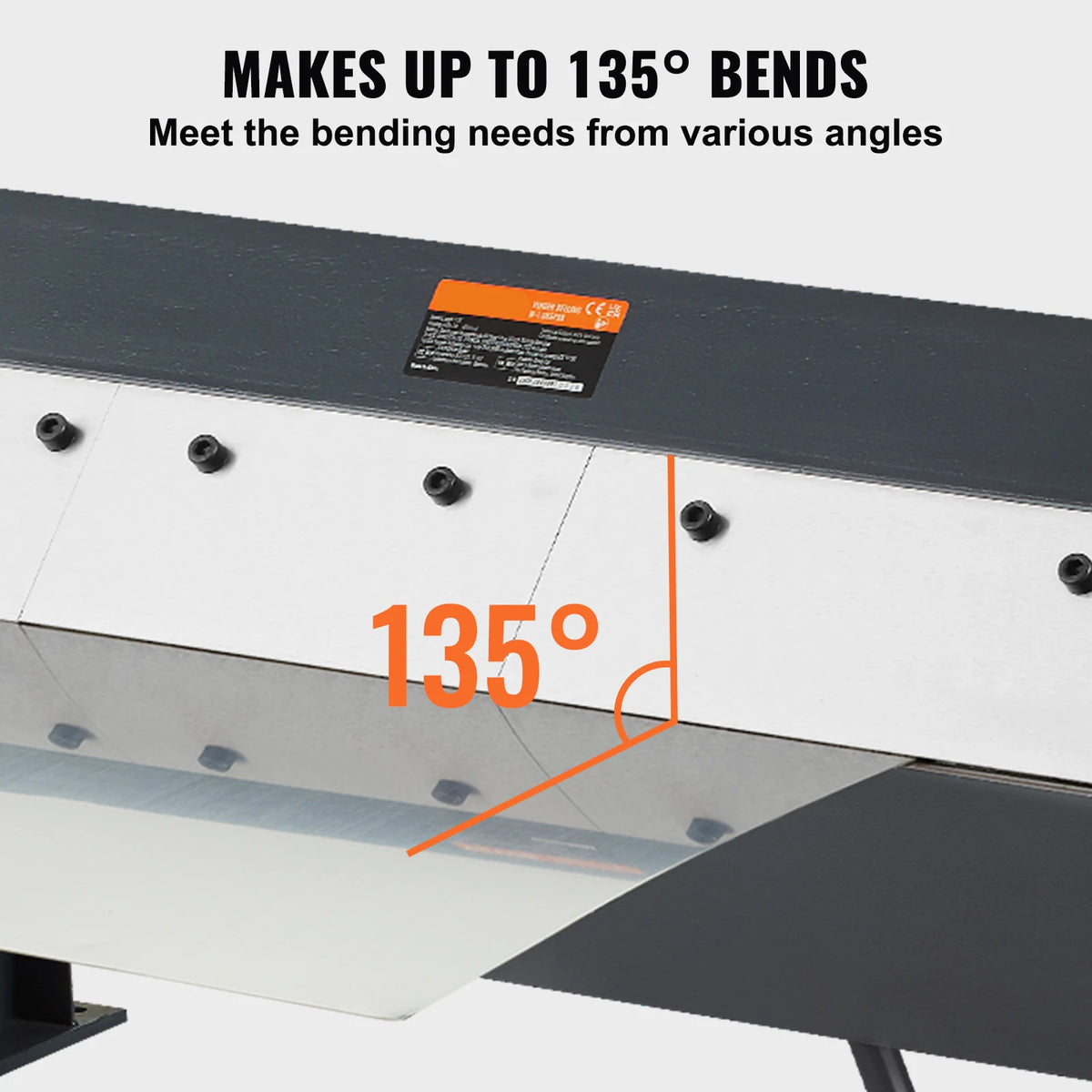 SucceBuy Industrial Sheet Metal Box And Pan Brake Bender