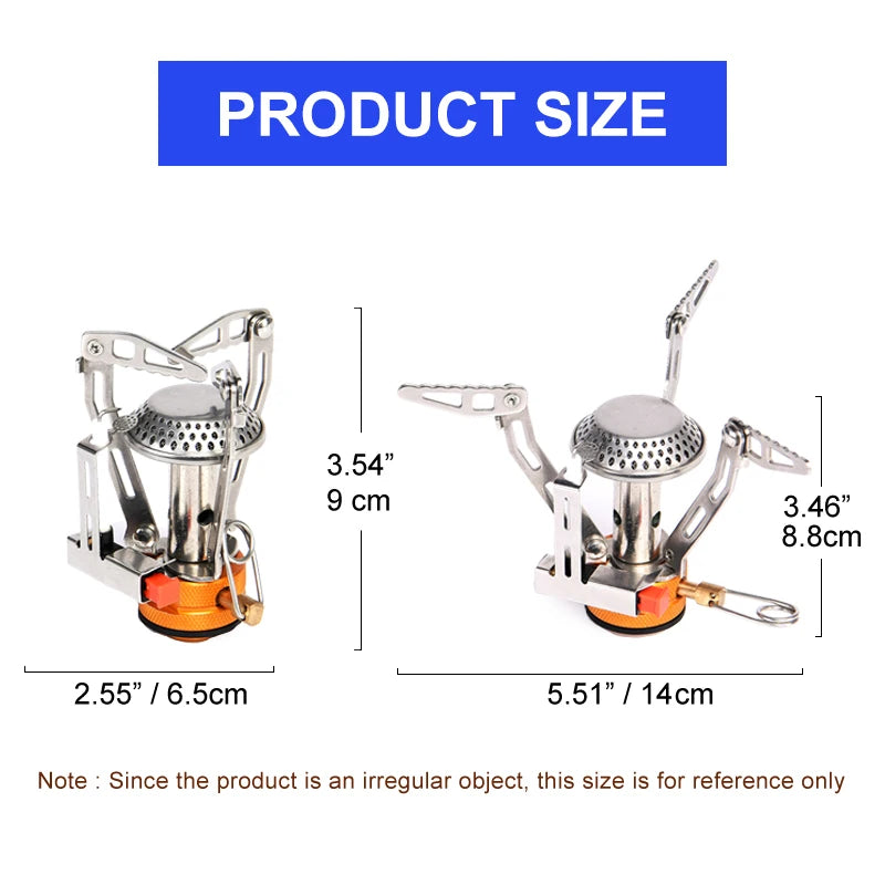 Widesea Camping Cookware Set With Portable Pot And Outdoor Tableware