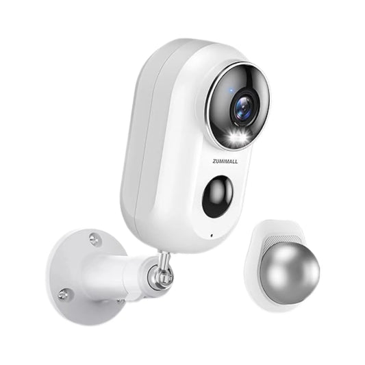 ZUMIMALL Wireless Outdoor Security Camera With Magnetic Mount Technology