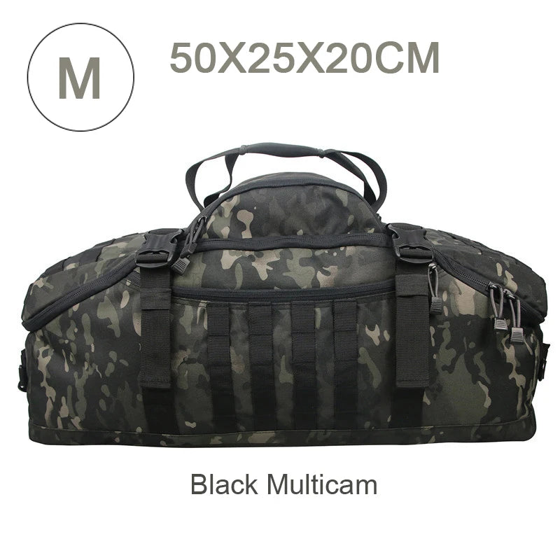 LQARMY Tactical Outdoor Backpack For Hiking Camping And Travel