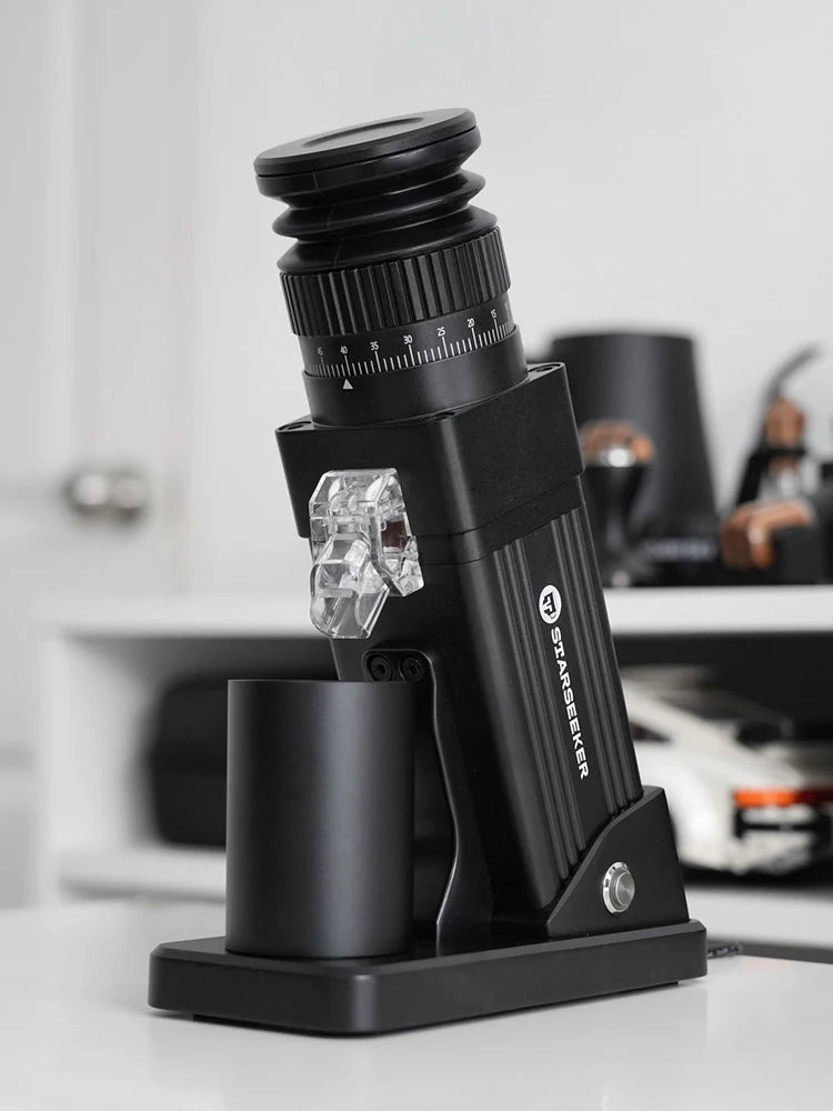 Starseeker Electric Burr Coffee Grinder Stepless Adjustment Espresso