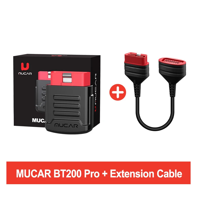 MUCAR BT200 OBD2 Bluetooth WiFi Automotive Diagnostic Scanner