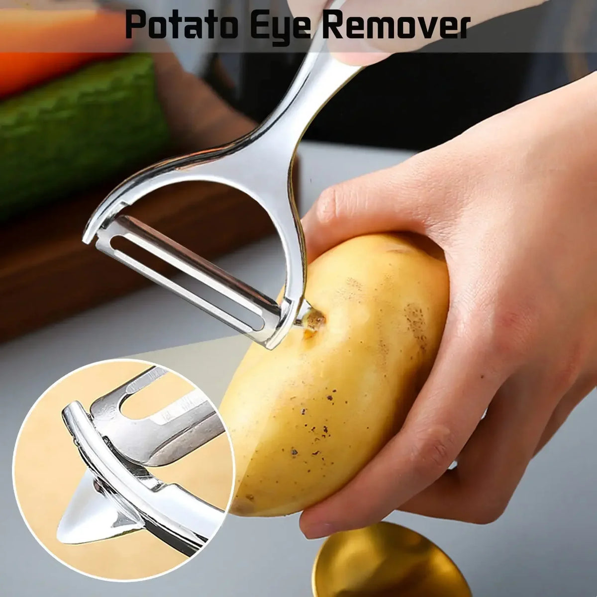 Stainless Steel Vegetable Peeler For Potatoes And Carrots
