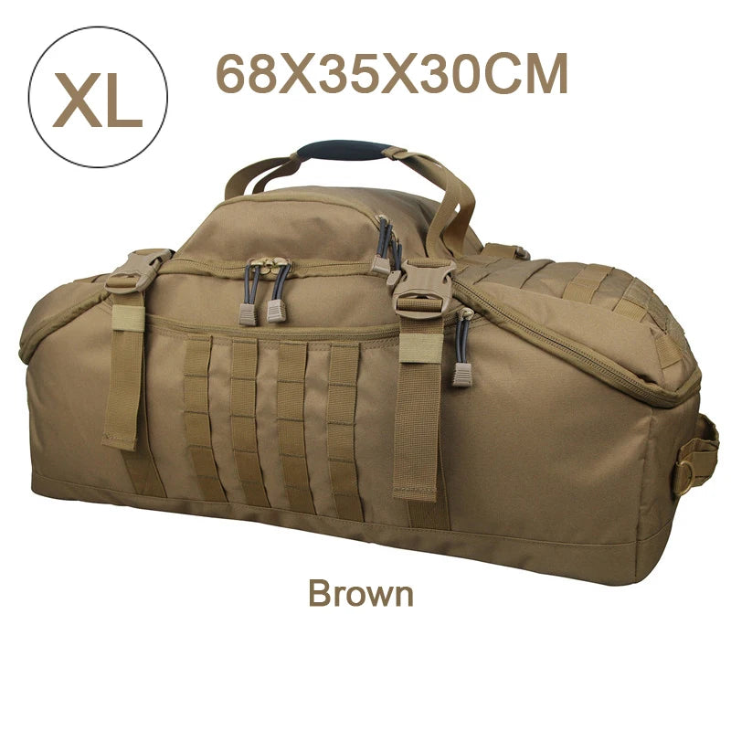 LQARMY Tactical Outdoor Backpack For Hiking Camping And Travel